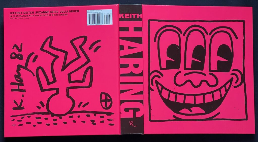 単行本「Keith Haring」本の表紙画像